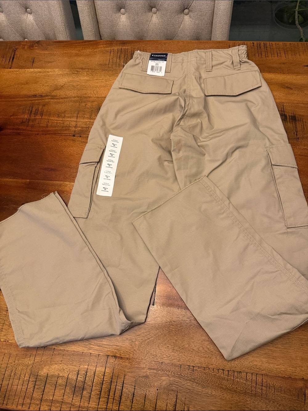Propper Men's Cargo Pants in Khaki Size 28 x37 (unhemmed)